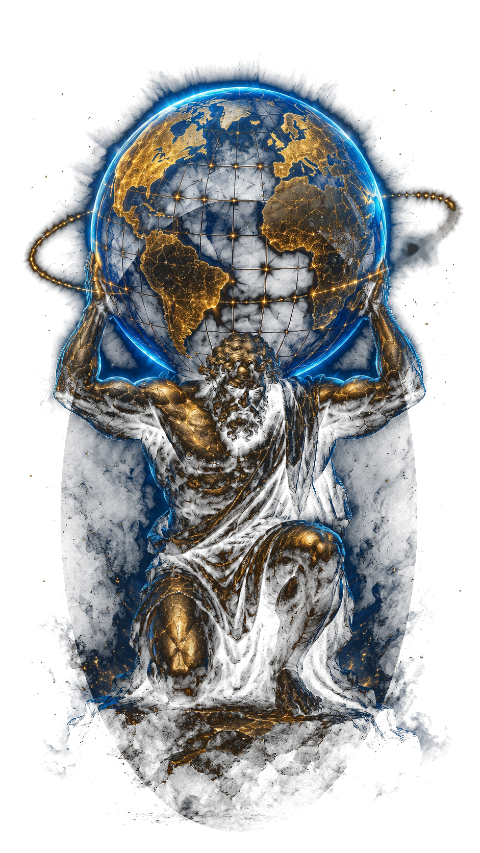 Atlas segurando o globo